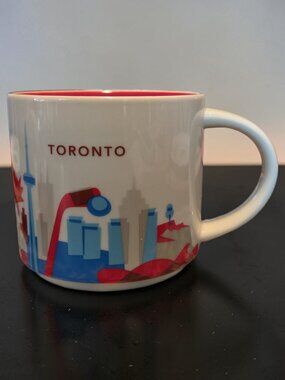 Starbucks Toronto 14oz You Are Here Collection Ceramic Mug 2015